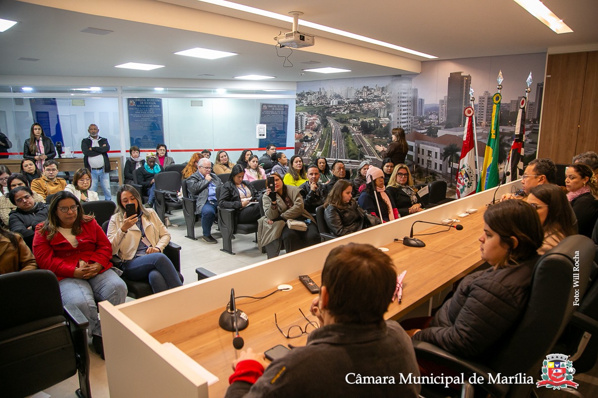 Sala Nasib Cury durante realização do Fórum; palestras fomentaram debate sobre cuidados e inclusão