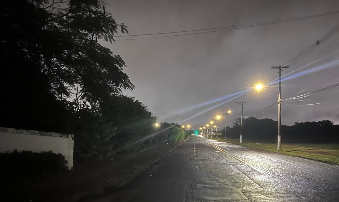Avenida Alcebíades Spadotto; vereador Mauro Cruz solicita melhorias na iluminação pública da via (Foto: Divulgação) Avenida Alcebíades Spadotto; vereador Mauro Cruz solicita melhorias na iluminação pública da via (Foto: Divulgação)