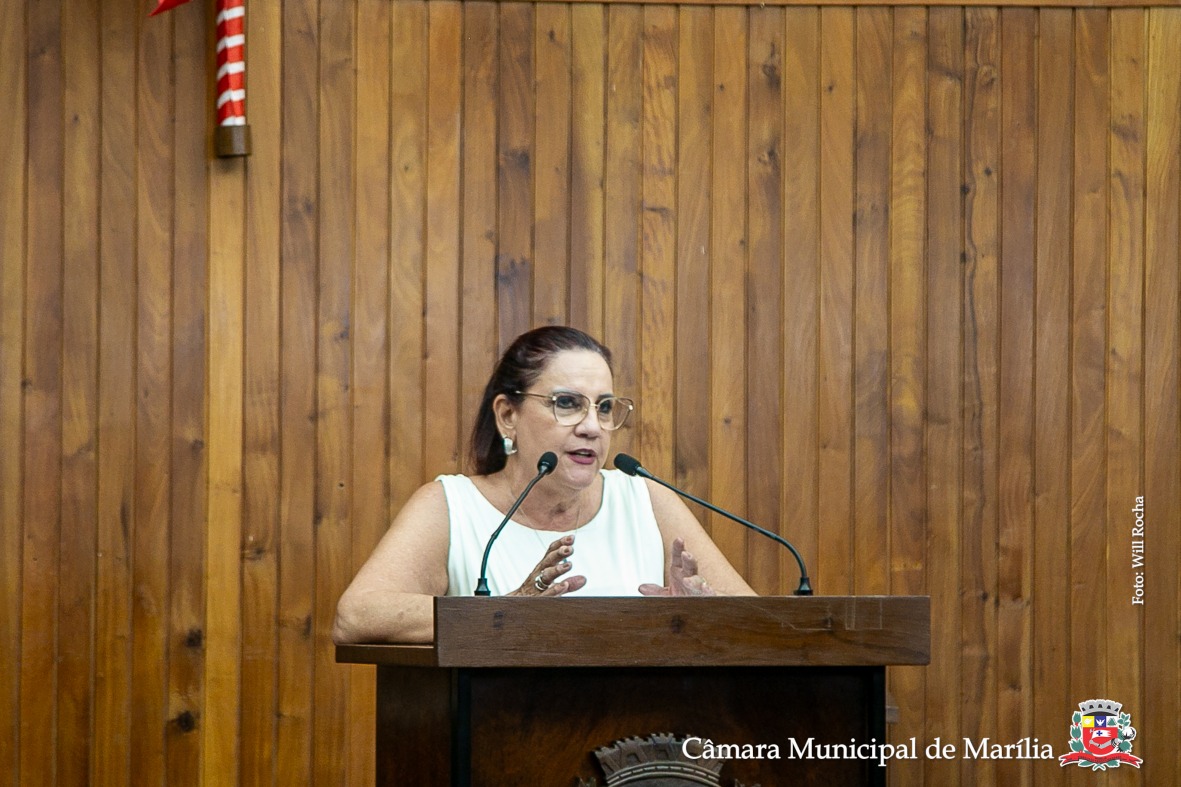 Vereadora Rossana Camacho (PSD) também faz parte da Bancada Feminina da Legislatura 2025-2028 da Câmara de Marília