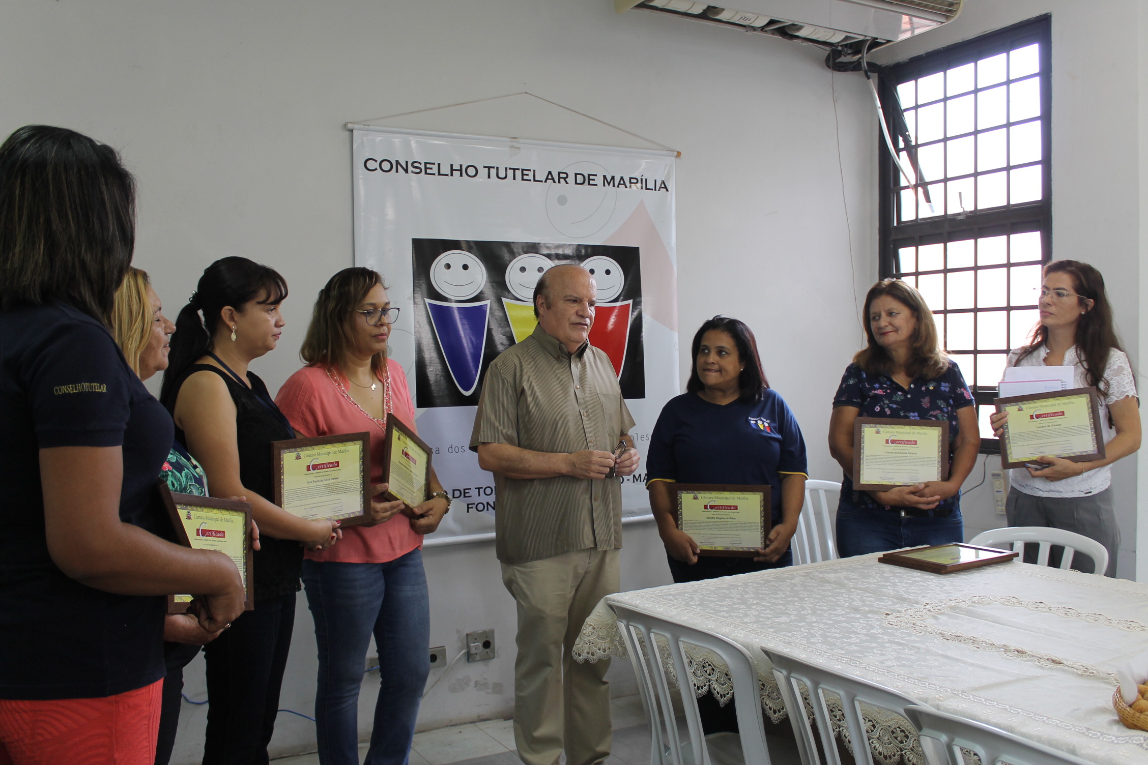 Através do vereador Nardi, Câmara presta homenagens para as conselheiras tutelares