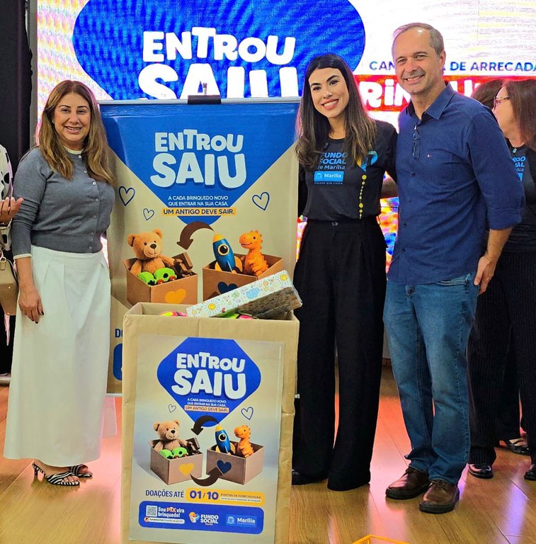 Câmara apoia campanha que incentiva o desapego e a solidariedade e garante sorr