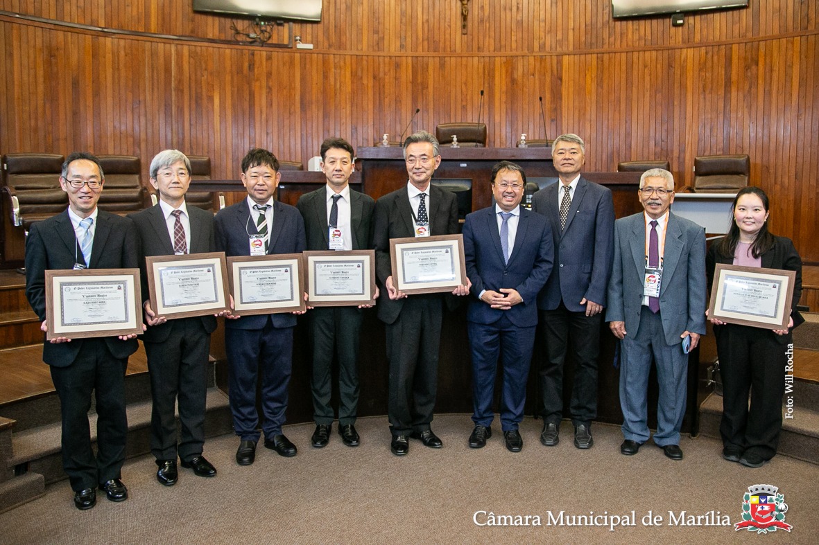 Câmara concede título de visitante ilustre à comissão japonesa