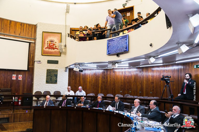 Câmara de Marília realiza audiência sobre PL  n.º 135/2018 nesta terça-feira, dia 4, às 9 horas