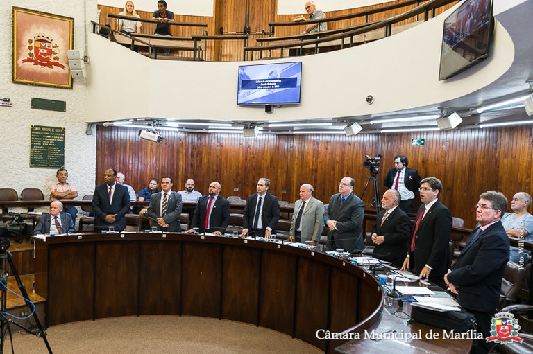 Câmara Municipal de Marília oficializa convite para prefeito Daniel Alonso participar da 1ª sessão ordinária de 2019