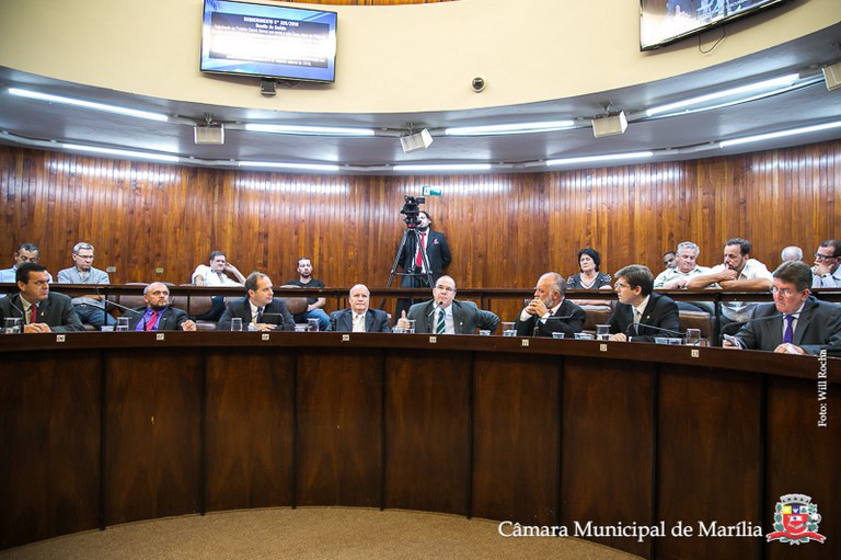 Câmara realiza audiência pública para analisar  e debater o Orçamento Geral de Marília de 2019