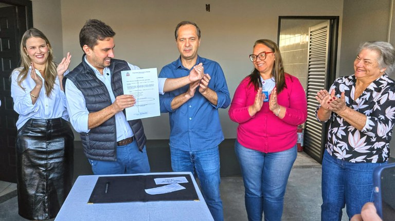 Danilo da Saúde acompanha autorização de reforma da USF Jardim Cavalari