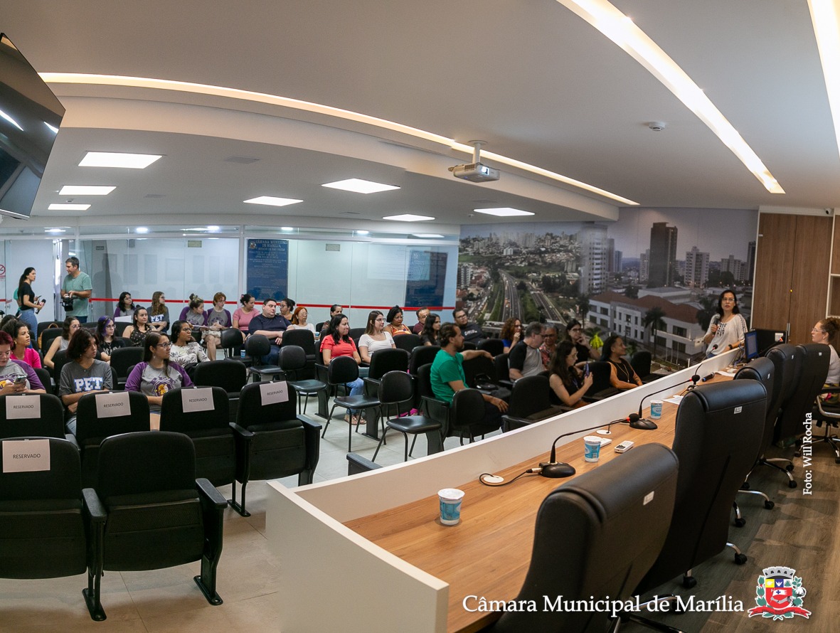Sala Nasib Cury, na Câmara de Marília, vai sediar o 2º Encontro de Bibliotecários de Marília e região