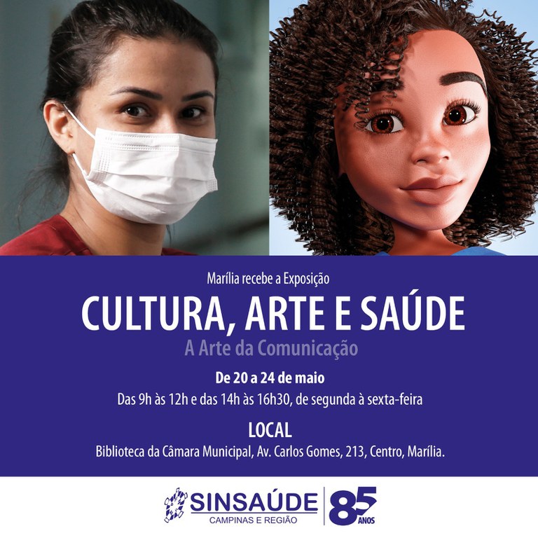 História do Sinsaúde é contada em exposição na  Biblioteca da Câmara Municipal de Marília 