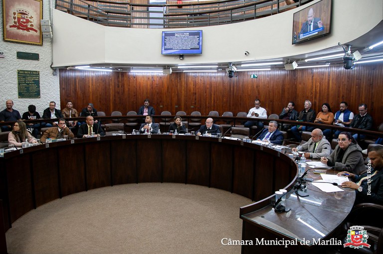 Na última sessão ordinária antes do recesso, vereadores votam seis projetos de lei