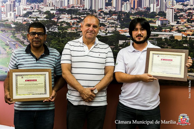 Nova diretoria do Sindimmar é recebida pelo  presidente Damasceno e recebe congratulações