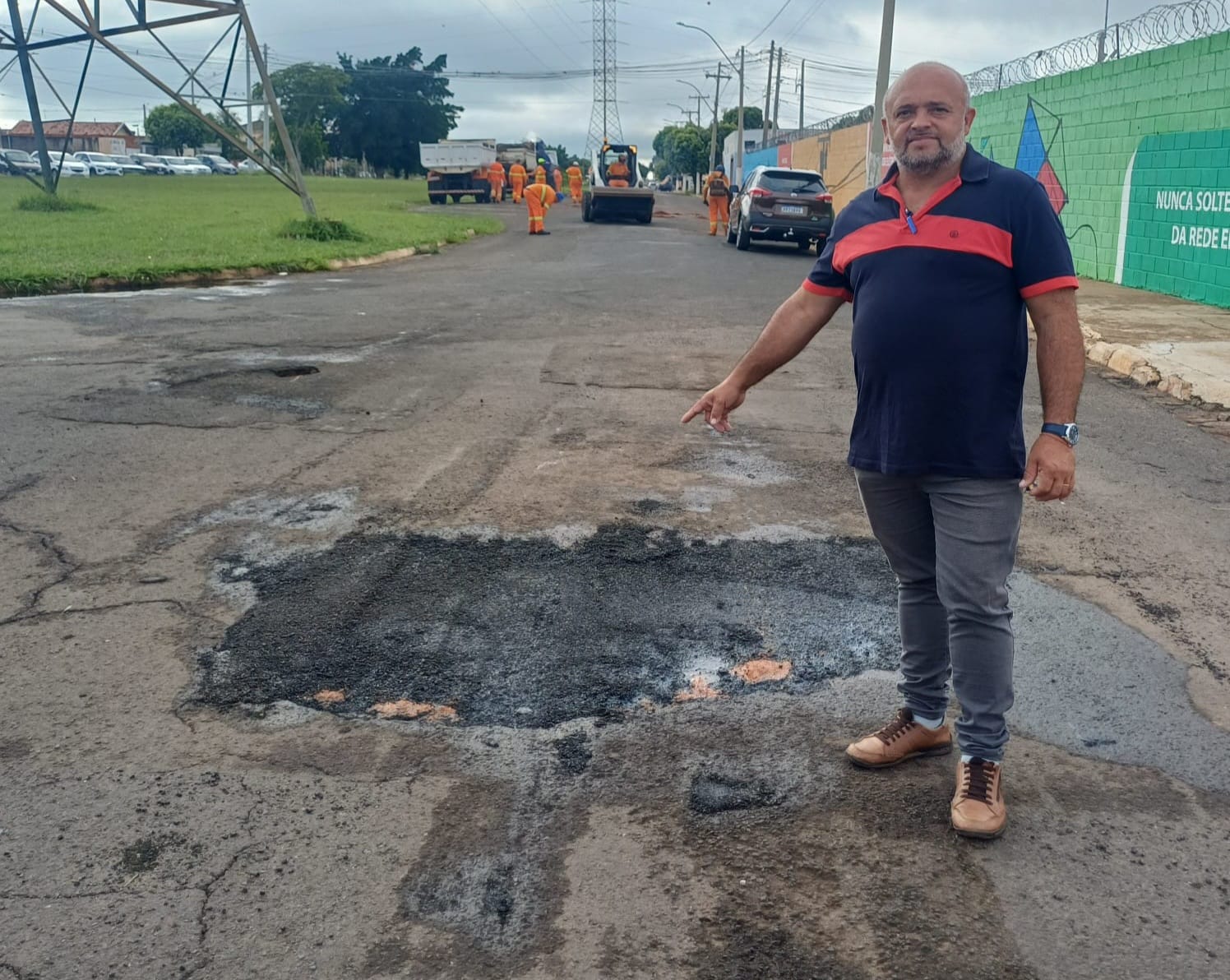 Operação tapa-buracos avança na região Norte e atende demandas apresentadas pelo vereador João do Bar