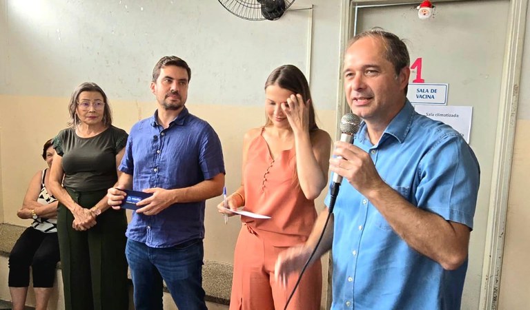 Para Danilo da Saúde, reforma da UBS São Judas Tadeu põe fim a tabu de anos