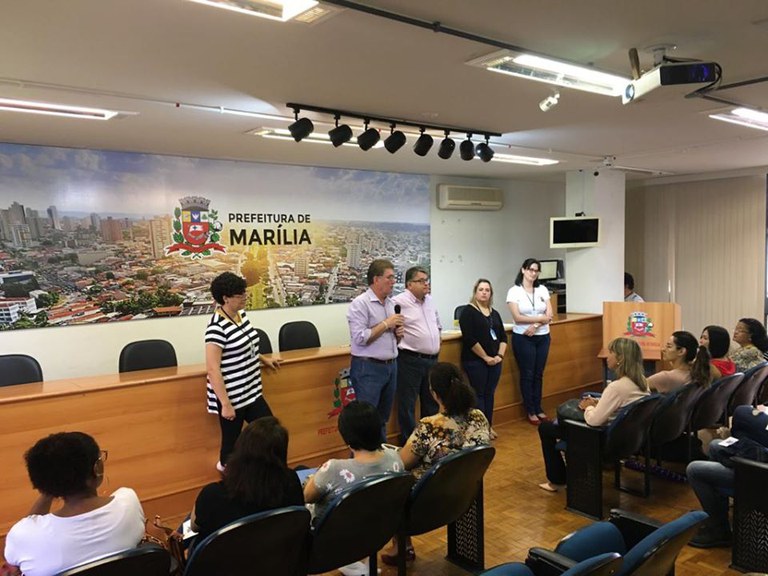 Presidente da Câmara participa da recepção  aos novos servidores municipais convocados