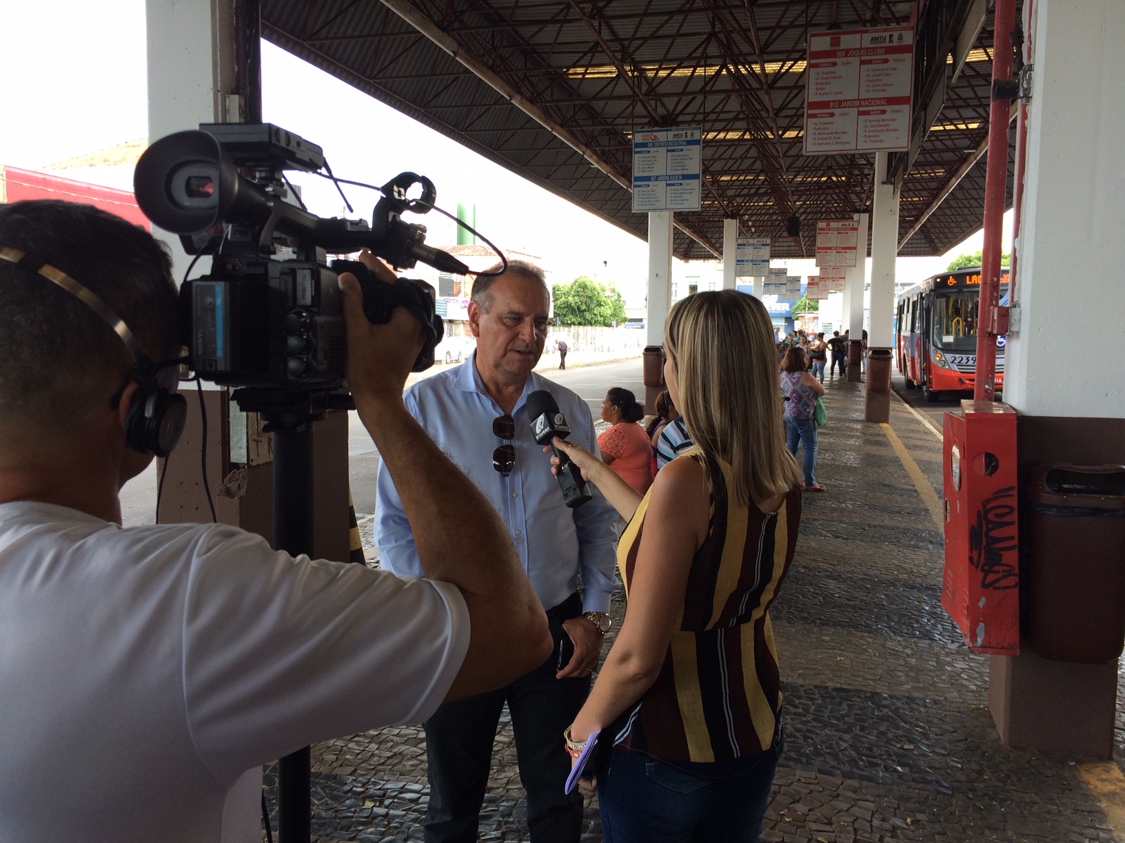 Presidente Damasceno diz que a Câmara irá cobrar retorno das catracas no terminal