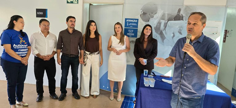 Presidente destaca avanço na saúde com serviço para pacientes com necessidades especiais