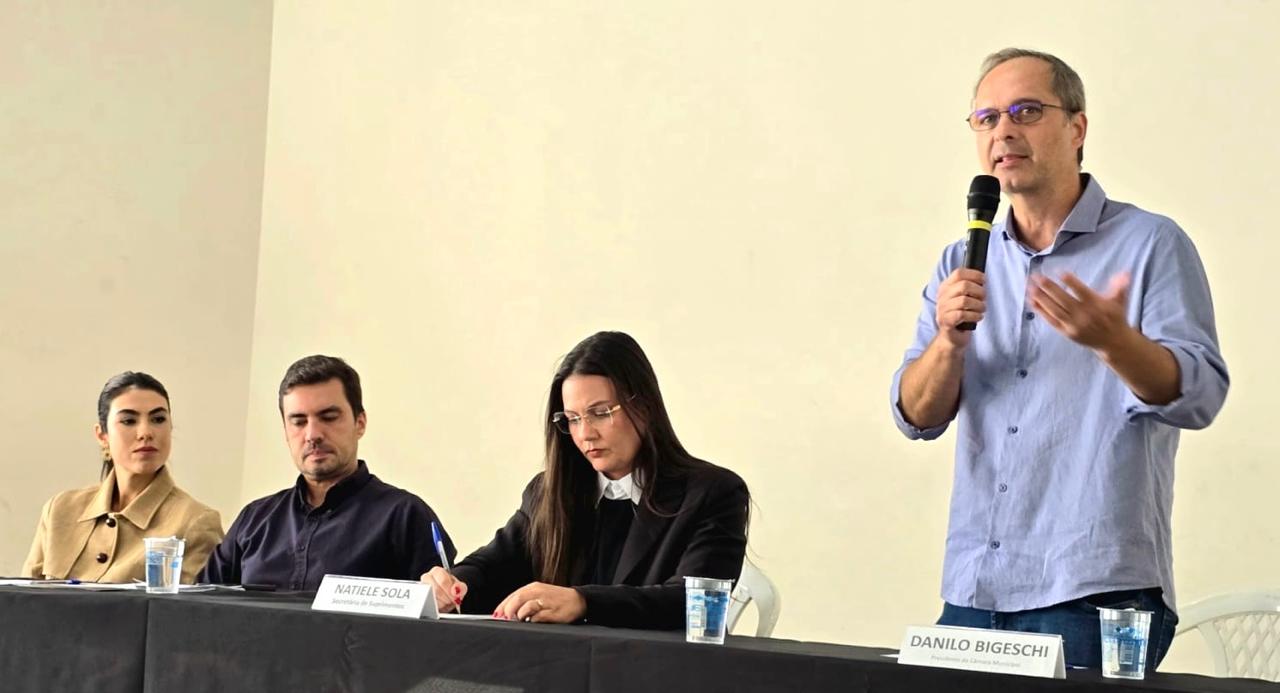 Presidente e líder do governo na Câmara acompanham lançamento de programa voltado à zeladoria urbana