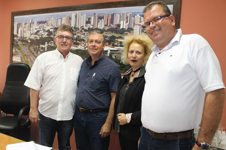 Presidente Marcos Rezende se encontra com o secretário municipal do Planejamento Urbano