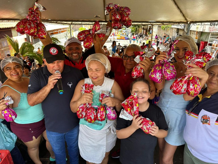 Projeto ‘Tudo por um Sorriso’ realiza 14ª edição de evento de Páscoa na zona Norte