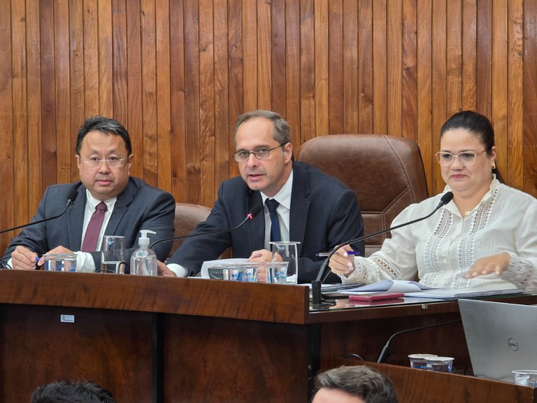 Sessão ordinária da próxima segunda-feira tem seis projetos na Ordem do Dia