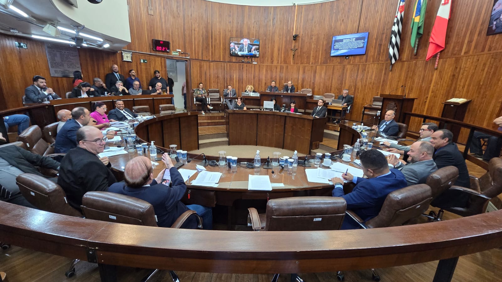 Sessão ordinária é transferida para o dia 22 e terá cinco projetos na pauta