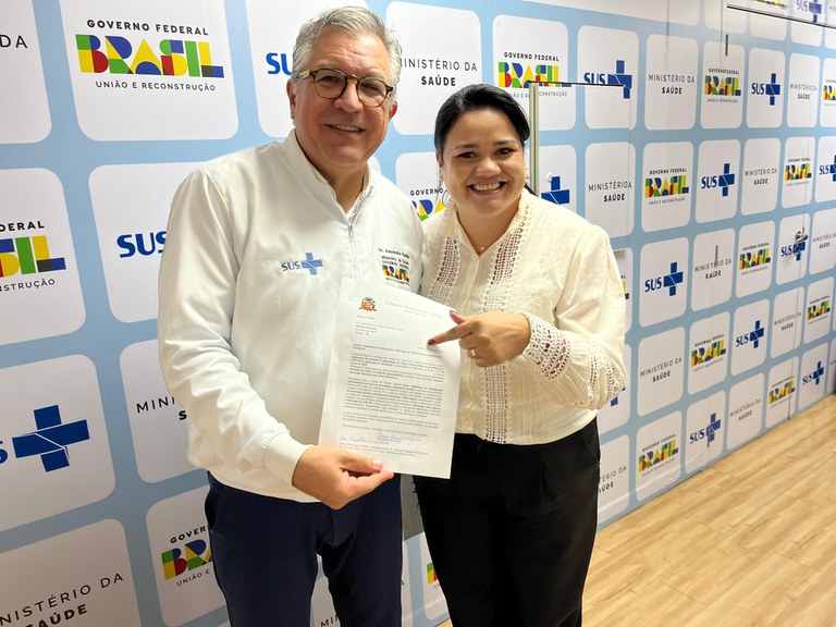 Vânia Ramos tem reunião com Alexandre Padilha e reforça pedido por habilitação do CER 3