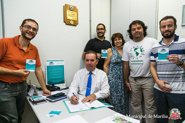 Vereador Albuquerque adere a abaixo-assinado que defende a bicicleta no Plano de Mobilidade