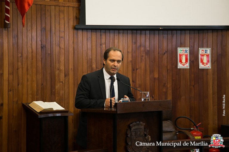 Vereador Danilo da Saúde cobra implantação  da Lei que estabelece IPTU Verde em Marília