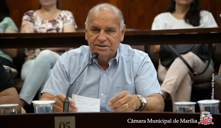 Vereador Delegado Wilson Damasceno solicita envio de projeto de lei que prevê m