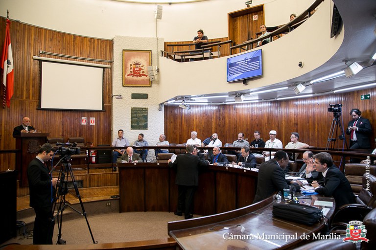 Vereadores analisam e votam quatro projetos na próxima sessão ordinária da Câmara de Marília