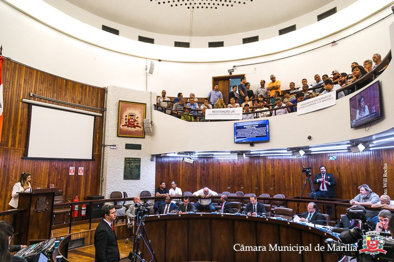 Vereadores de Marília votam 11 matérias legislativas na sessão desta segunda-feira