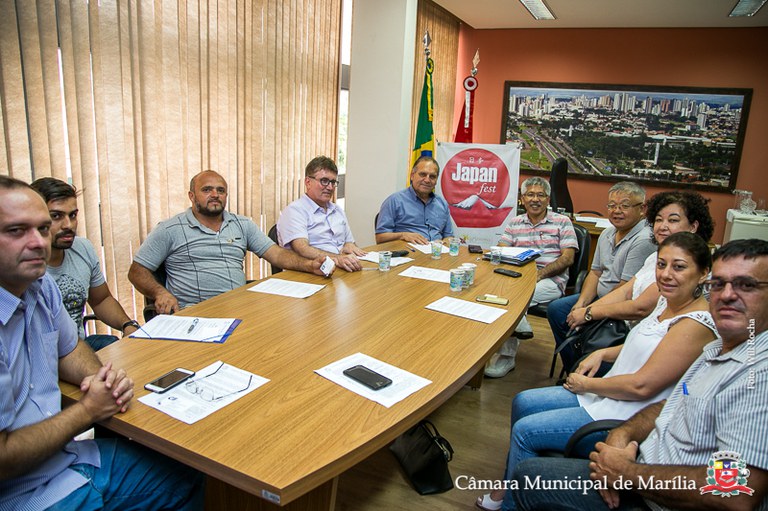 Vereadores participam de preparativos para o “Japan Fest”