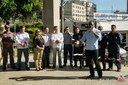 Vereadores prestigiam entrega de unidades de suporte para o Samu Vereadores prestigiam entrega de unidades de suporte para o Samu