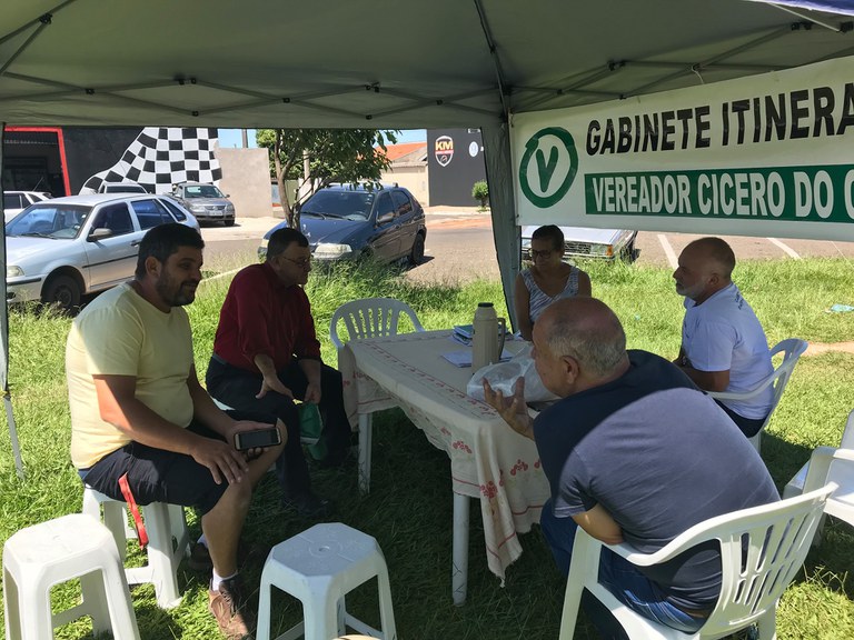 Vice-presidente Cícero do Ceasa realiza edição do gabinete itinerante no Jardim Santa Antonieta