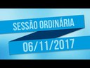 SESSÃO ORDINÁRIA  06 11 2017